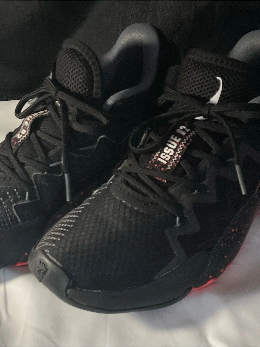 Adidas marvel venom Black and red Sneakers
